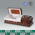 Estilo americano de caixão de madeira barato de caixão chinês fabricantes